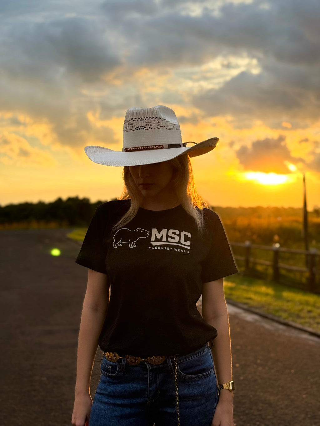 camiseta 100% algodão Msc